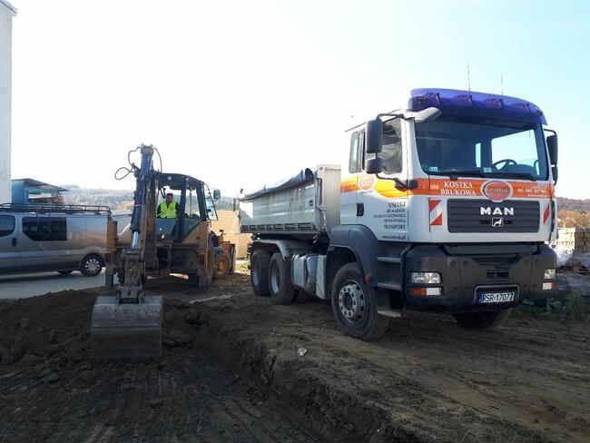 Wywrotka 3-osiowa MAN