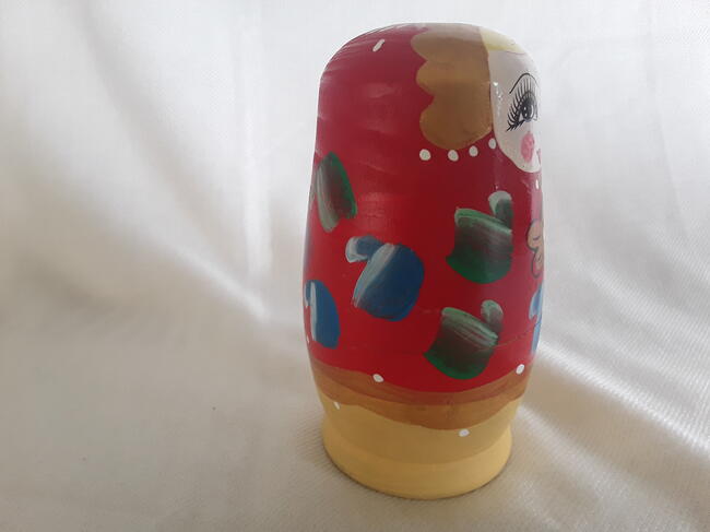 Figurka matrioszka baba w babie 5 części