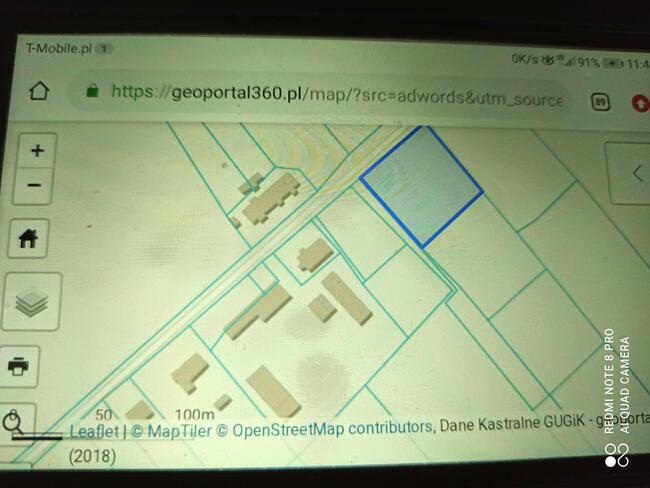 Działka budowlano-rolna 3021mkw.B-RIIIa JezioroBabińskie