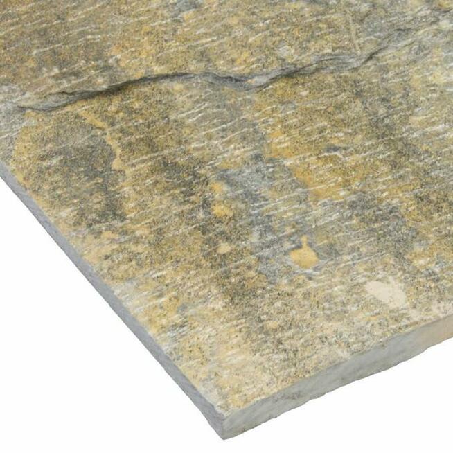 Płytki Łupek Deoli Green naturalny 60x30x1,2 cm