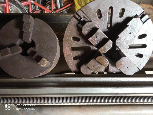 Stara przedwojenna niemiecka tokarka .Stan dobry, działa