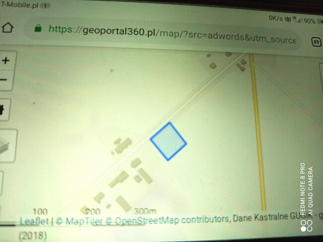 Działka budowlano-rolna 3021mkw.B-RIIIa JezioroBabińskie