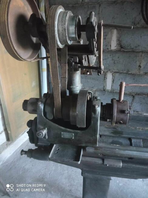 Stara przedwojenna niemiecka tokarka .Stan dobry, działa