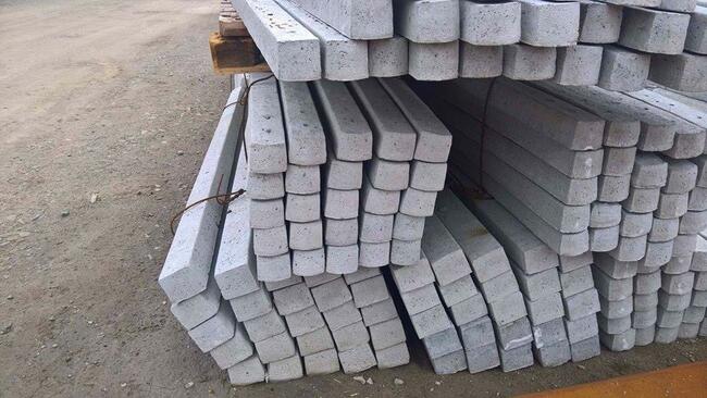 Słupki betonowe do siatki leśniej 2,30 i 2,70