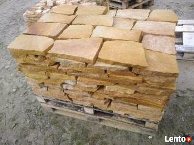 Kamień na ścieżki ścieżkowy cięty ogrodowy na schody