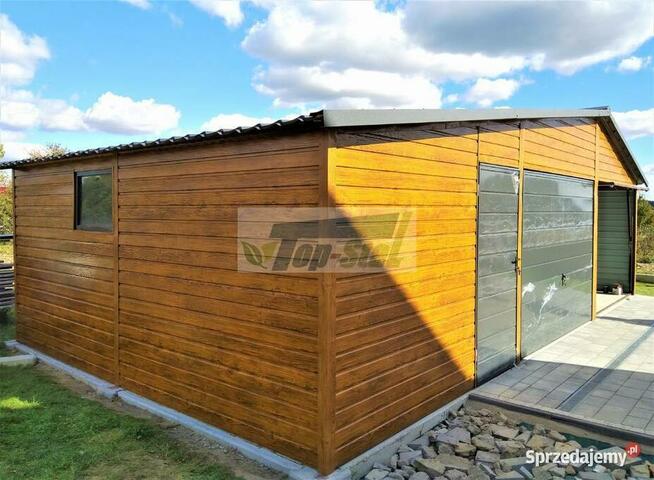 GARAŻ Blaszany DOWOLNY Kolor KAŻDY WYMIAR Profil Zamknięty