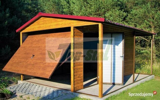 GARAŻ Blaszany DOWOLNY Kolor KAŻDY WYMIAR Profil Zamknięty