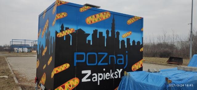 Przyczepe gastronomiczna wynajme