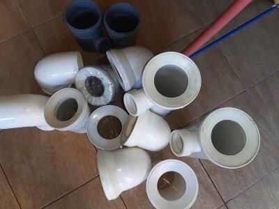 przyłacze do wc sztucer z odpływem fi 50 kolano 90, 45, 22