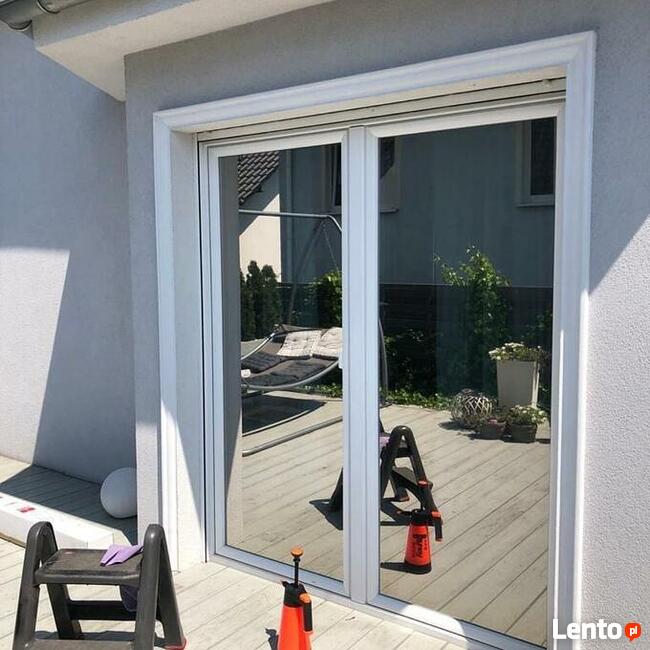 Przyciemnianie okien Lustro weneckie folia szroniona folia b