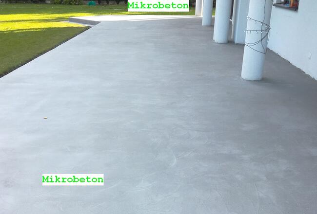 Mikrocement - mikrobeton - beton dekoracyjny