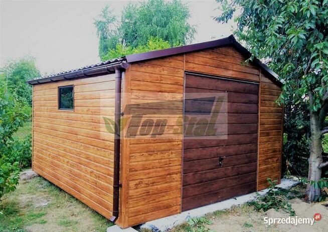 GARAŻ Blaszany DOWOLNY Kolor KAŻDY WYMIAR Profil Zamknięty