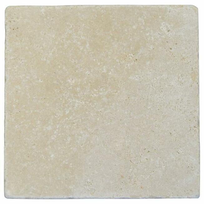 Kostki Trawertyn Classic bębnowany 10x10x1 cm