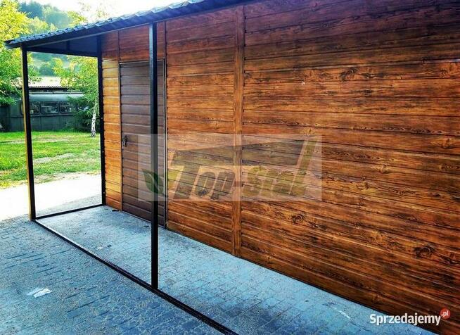 GARAŻ Blaszany DOWOLNY Kolor KAŻDY WYMIAR Profil Zamknięty