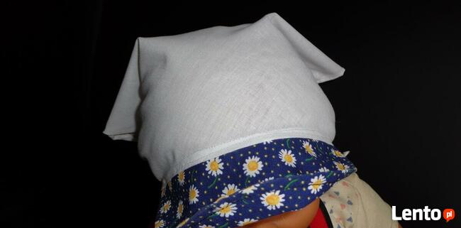 Chusteczki na główke wiązane plus gumki