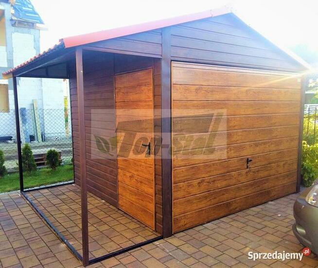 GARAŻ Blaszany DOWOLNY Kolor KAŻDY WYMIAR Profil Zamknięty