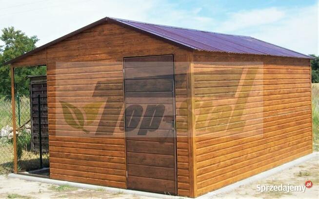 GARAŻ Blaszany DOWOLNY Kolor KAŻDY WYMIAR Profil Zamknięty