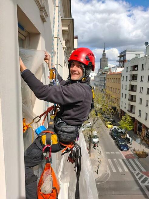 Usługi alpinistyczne, arborysta, alpinista przemyslowy