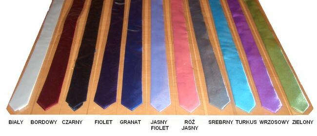 Krawaty Śledź oraz szerokie tylko sprzedaż hurtowa