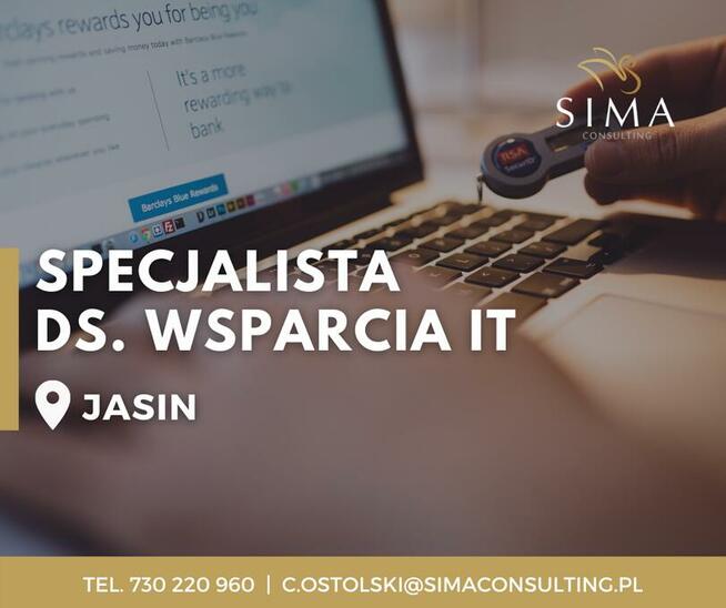 Specjalista ds. wsparcia IT