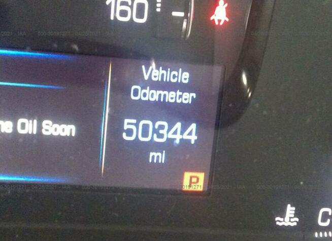 Cadillac XT5 2017, 3.6L, po gradobiciu