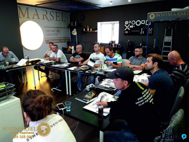 Szkolenie w zakresie montażu sufitów napinanych SofiMarsel