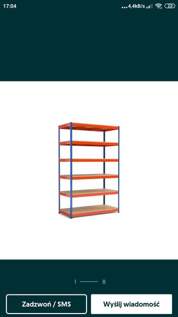 Regały warsztatowe przyjmę regał stół.