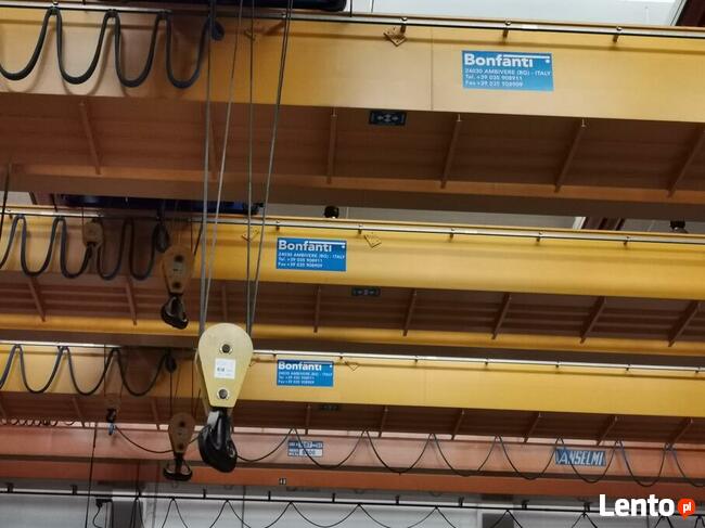 Kilkanaście suwnic od 5 do 200 T