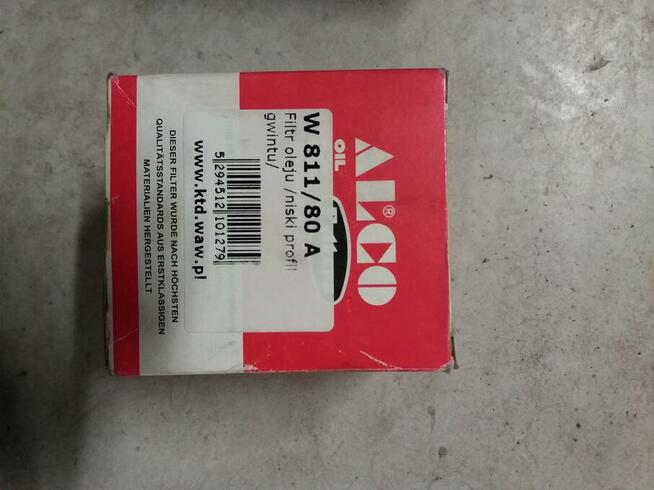 Filtr oleju W811/80 Hyundai; Mitsubishi