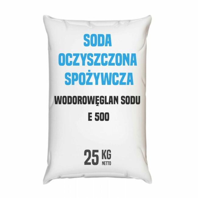 Soda oczyszczona spożywcza z antyzbrylaczem E 500 (ii)