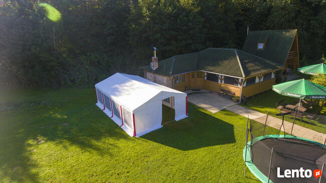 Namiot okolicznościowy 5m x 8m do wypożyczenia