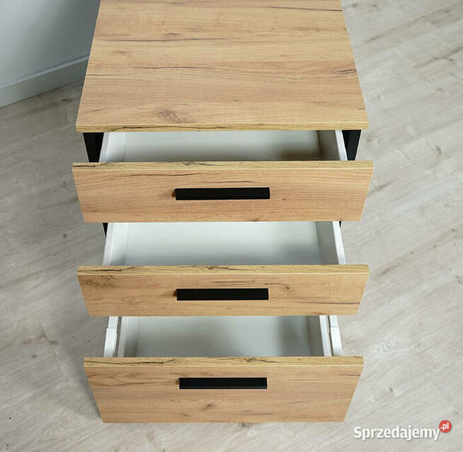 Kontener Jowisz Dąb Craft 3 szuflady MebleKreator