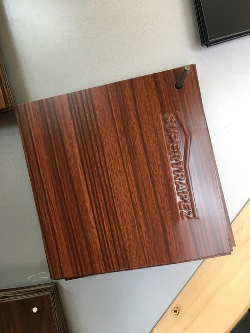 Blacha drewnopodobna - PALISANDER ANTICATO !!! NOWOŚĆ !!!