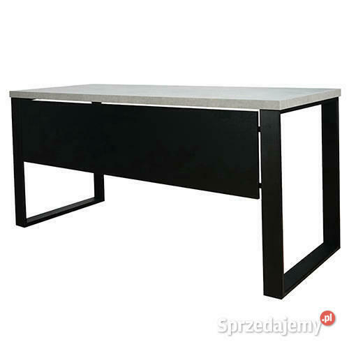 Biurko Neptun blenda Beton 140x70 MebleKreator