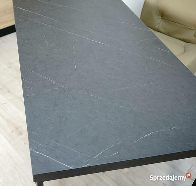 Biurko industrialne Neptun Kamień 140x70 MebleKreator