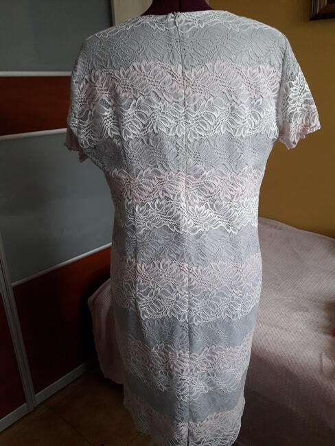 Sukienka z koronki na wesele roz 48