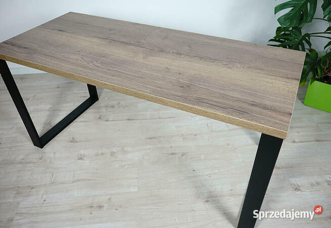 Biurko Neptun LOFT Dąb Halifax tabak 160x70