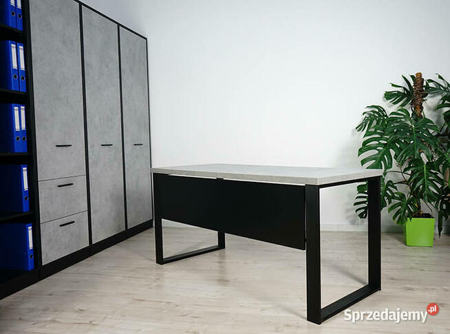 Biurko Neptun blenda Beton 160x70