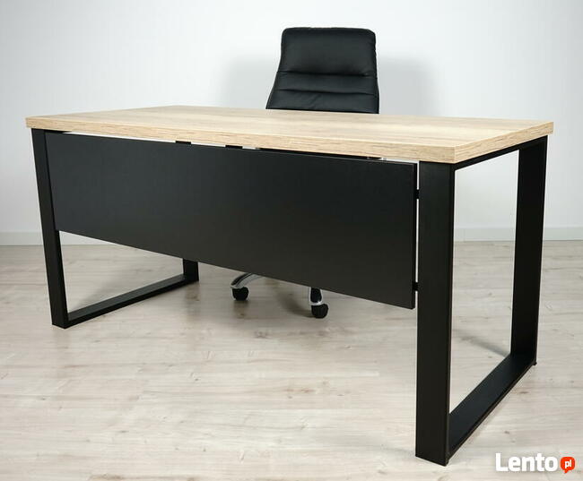 Biurko Neptun LOFT blenda Halifax 160 MebleKreator