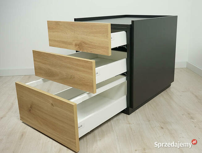 Kontener Saturn Dąb Castello 3 szuflady MebleKreator