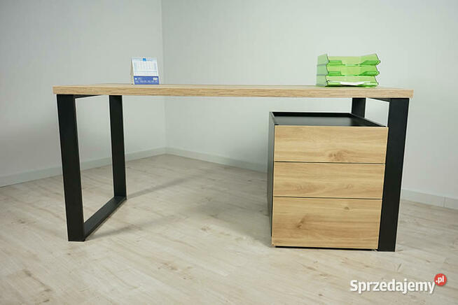 Kontener Saturn Dąb Castello 3 szuflady MebleKreator