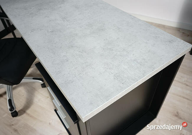 Biurko Neptun LOFT Beton 140x70 MebleKreator