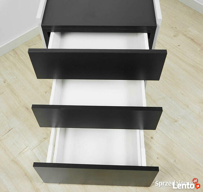 Kontenerek Saturn Popiel 3 szuflady MebleKreator