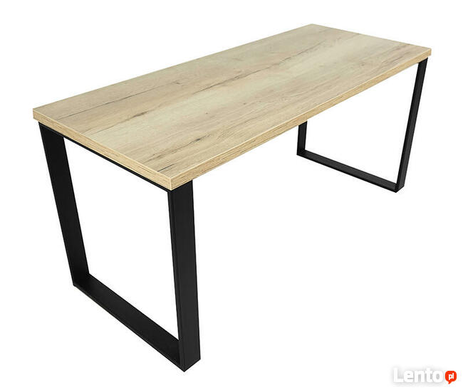 Biurko Neptun LOFT metal Halifax 120 MebleKreator