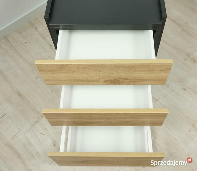 Kontener Saturn Dąb Castello 3 szuflady MebleKreator