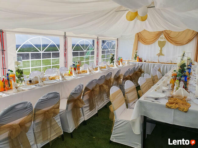 Namiot okolicznościowy 5m x 8m do wypożyczenia