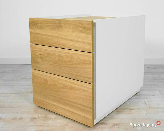 Biurko z kontenerkiem Dąb Castello 140 MebleKreator