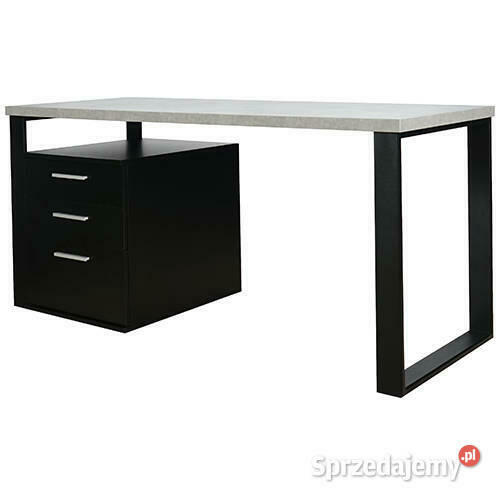 Biurko Neptun kontenerek Beton Chicago 160 MebleKreator