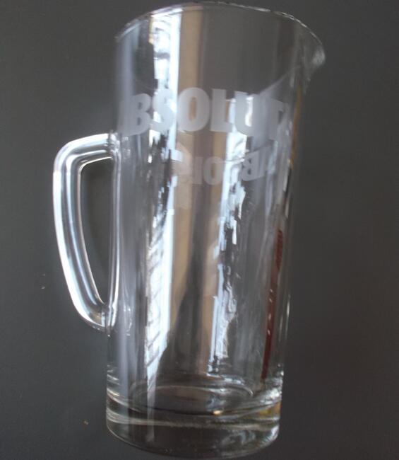 Dzbanek szklany wódka ABSOLUT do wody i napojów o poj. 1,5l
