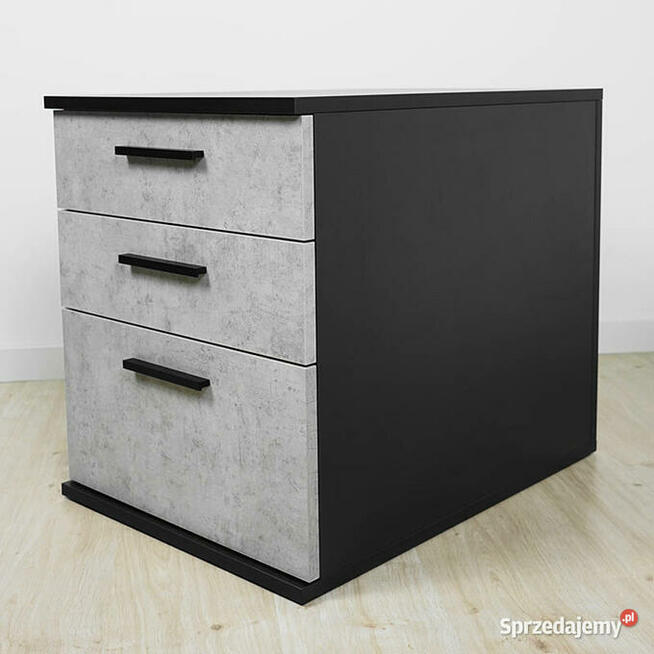 Biurko Neptun kontenerek Beton 160 MebleKreator